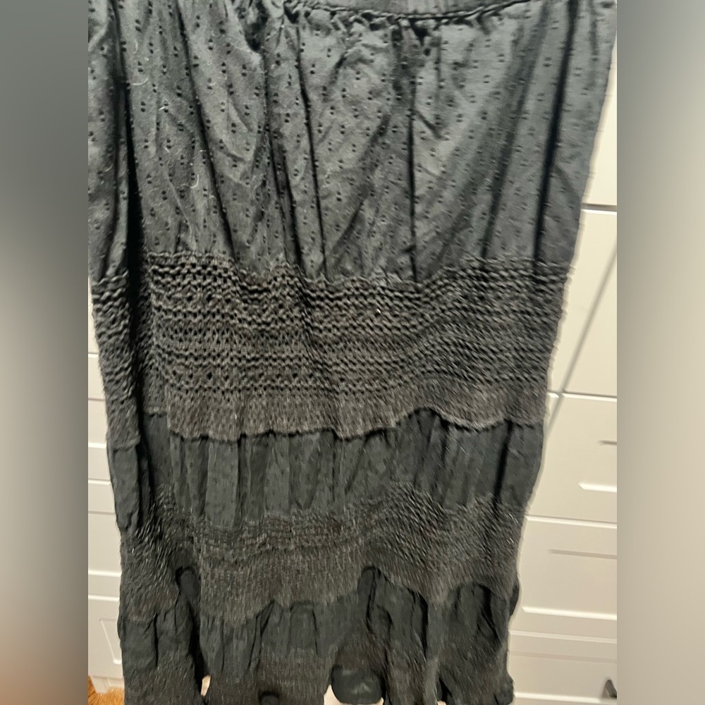 Solitaire black Tiered Skirt - Picture 5 of 6